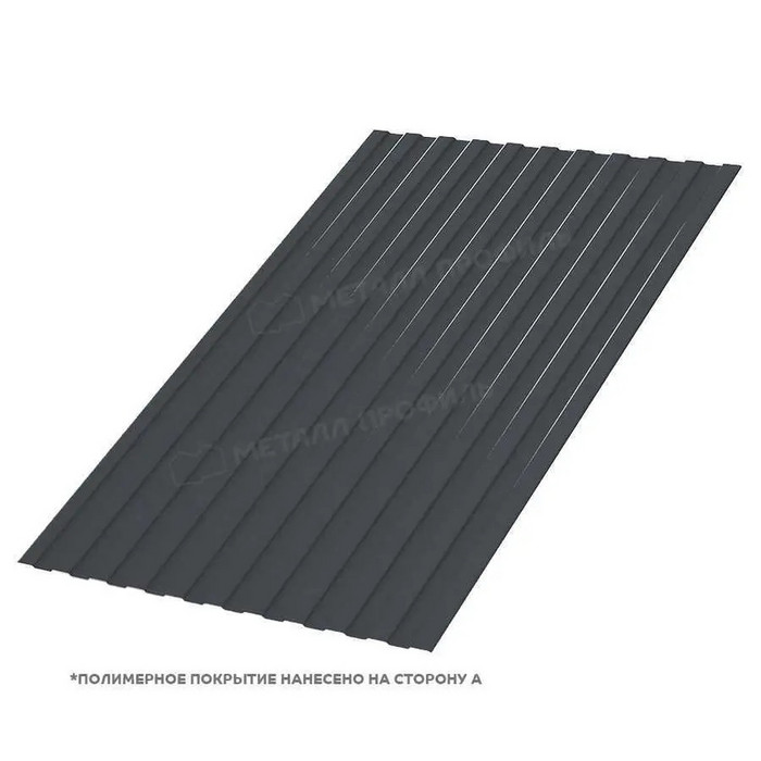 Профлист Металл Профиль С-8 0,5 VikingMP® E RAL 7024 Серый графит | B